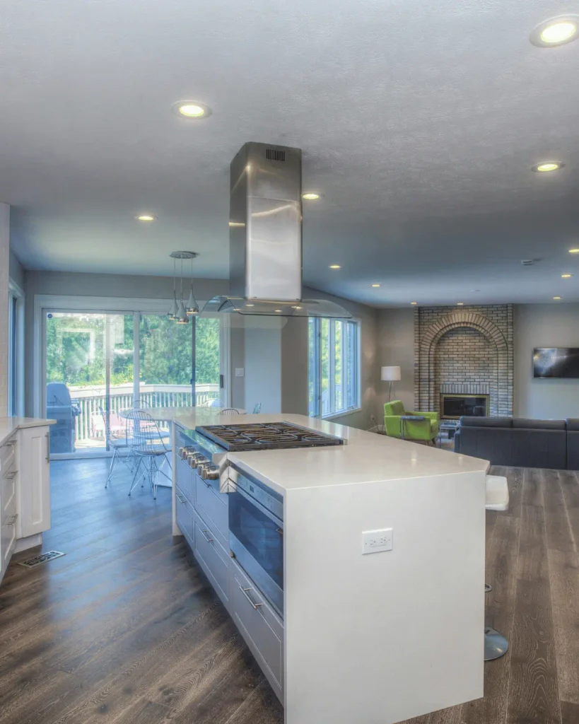 Home remodeling contractor working on a residential renovation project
